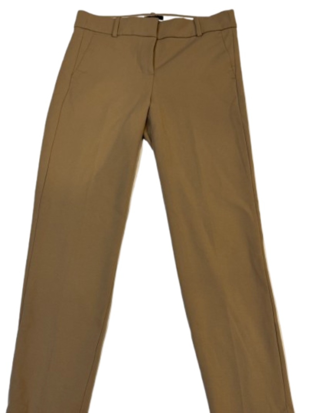 J CREW ‘Cameron’ 4 Season Stretch Pants / Trousers Camel / Beige Size 6 Tall